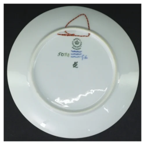 Platte 1947-1972 Kong Frederik IX fra Royal Copenhagen (str. Ø 18 cm)