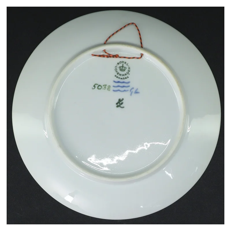 Platte 1947-1972 Kong Frederik IX fra Royal Copenhagen (str. Ø 18 cm)