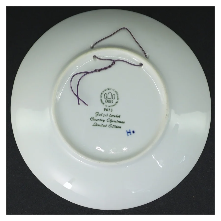 Juleaften platte 1973 fra B&G (str. Ø 18 cm)