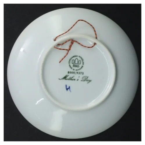 Mors Dags platte 1973 fra B&G (str. Ø 15 cm)