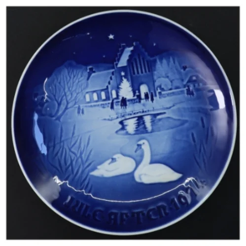 Juleaften platte 1974 fra B&G (str. Ø 18 cm)