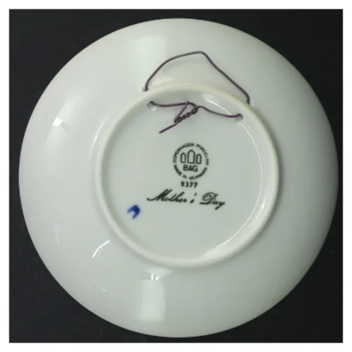 Mors dag tallerken 1977 fra B&G (str. Ø 15 cm)