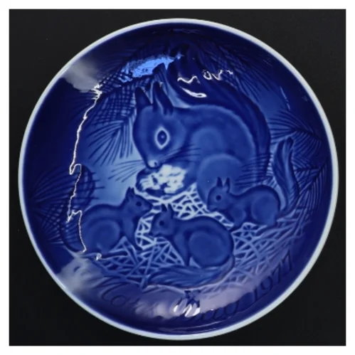 Mors dag tallerken 1977 fra B&G (str. Ø 15 cm)