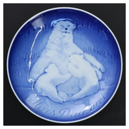 Mors dags tallerken 1974 fra B&G (str. Ø 15 cm)