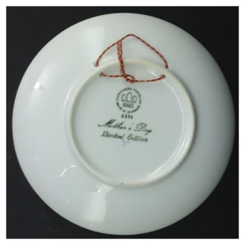 Mors dags tallerken 1974 fra B&G (str. Ø 15 cm)