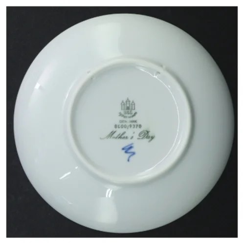 Mors dags platte 1970 fra Bing & Grøndahl (str. Ø 15 cm)