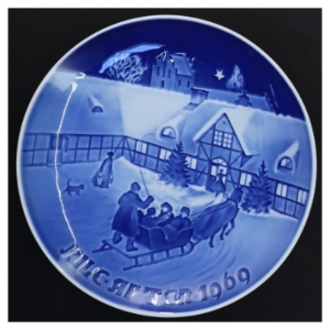Juleaften platte 1969 fra B&G (str. Ø 18 cm)