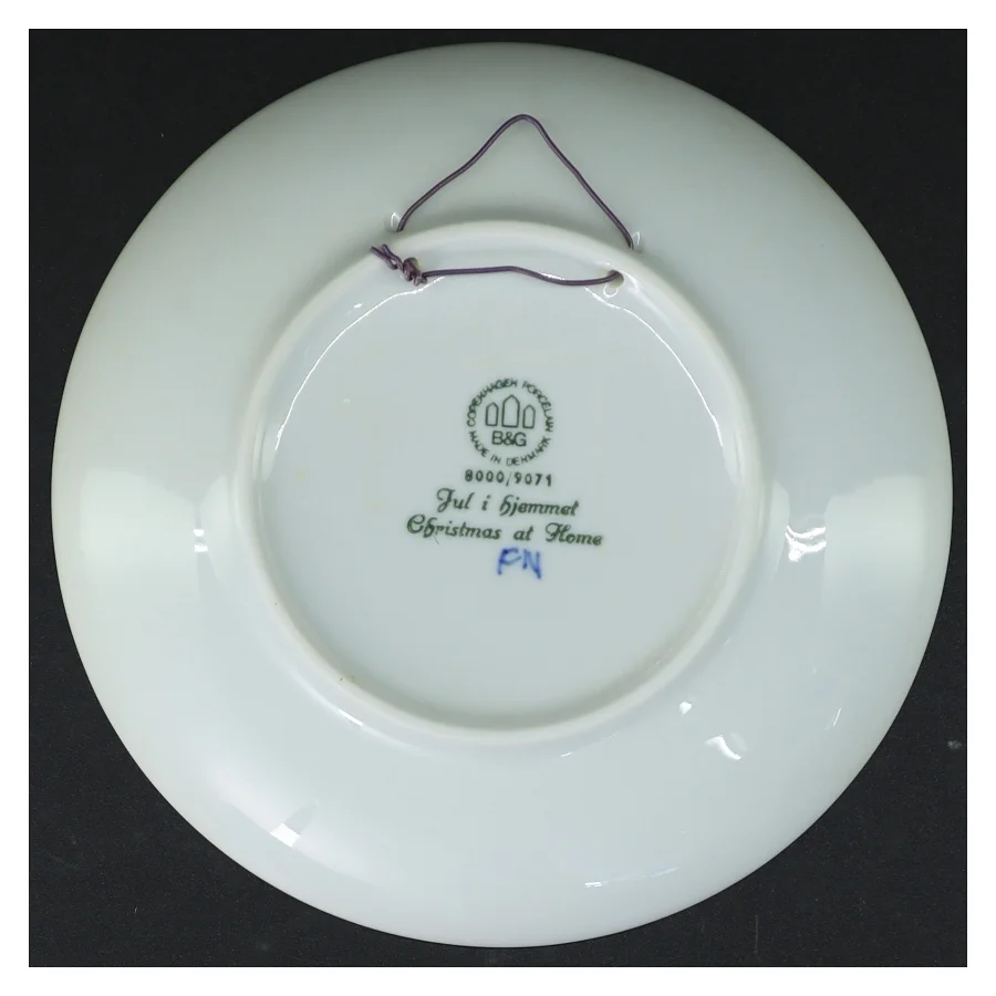 Juleaften platte 1971 fra B&G (str. Ø 18 cm)