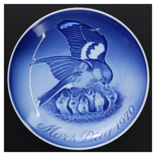Mors dags tallerken 1970 fra B&G (str. Ø 15 cm)