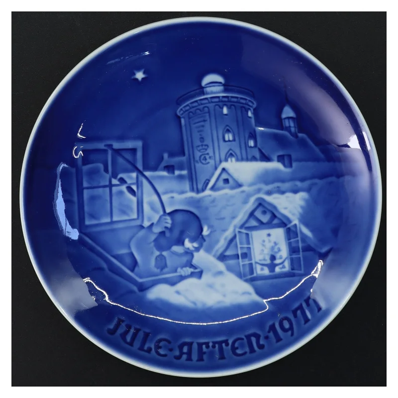Juleaften 1977 platte fra B&G (str. Ø 18 cm)