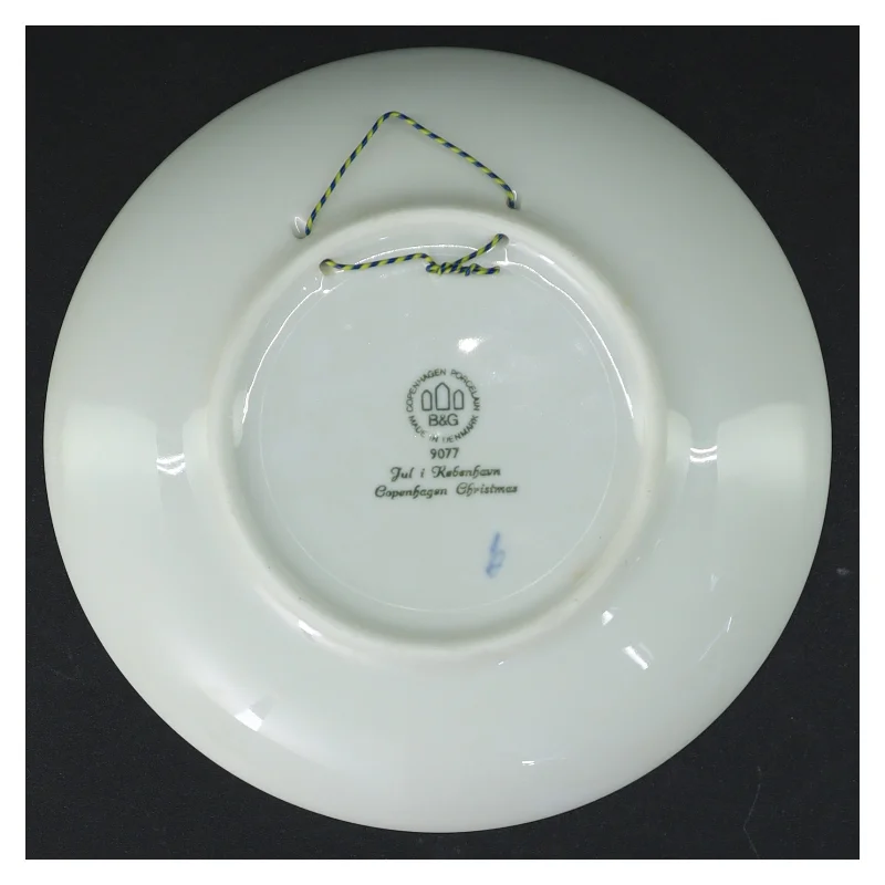 Juleaften 1977 platte fra B&G (str. Ø 18 cm)