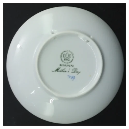 Mors dags tallerken 1973 fra B&G (str. Ø 15 cm)