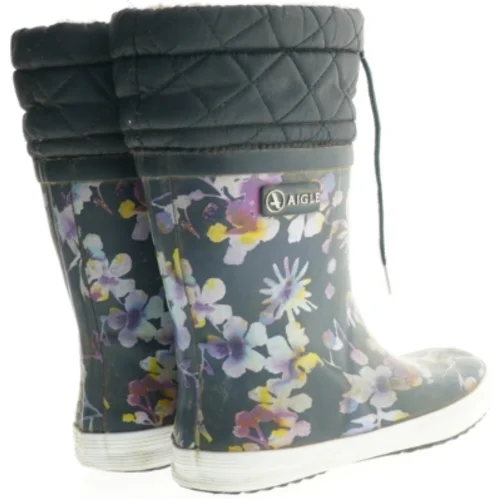 Blomstrede gummistøvler (str. 30)