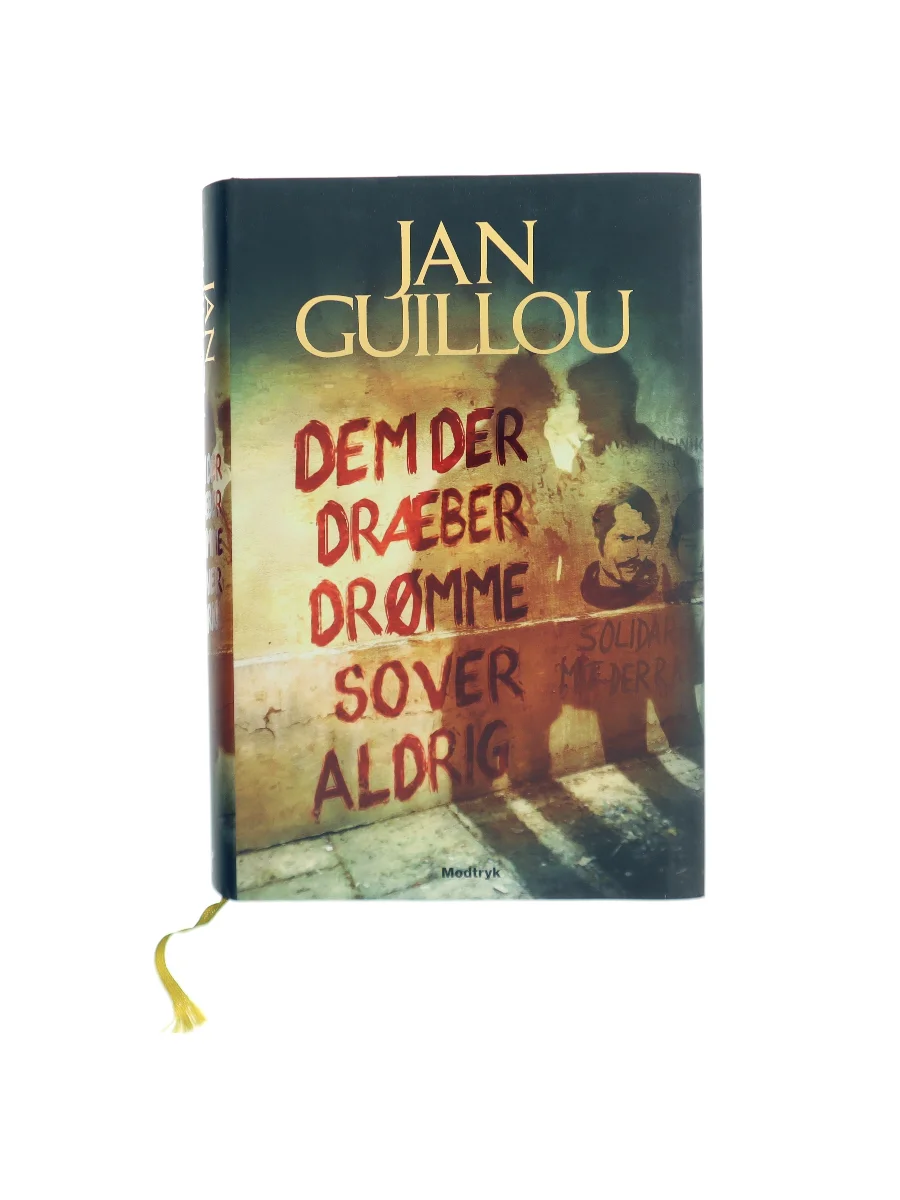 Forsiden af Dem der dræber drømme sover aldrig af Jan Guillou