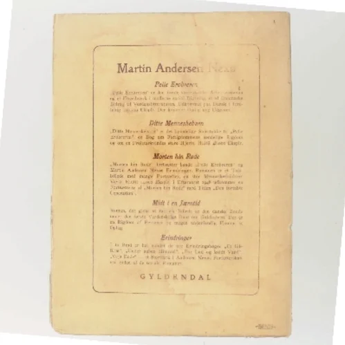 Midt i en Jærntid af Martin Andersen Nexø (Bog)