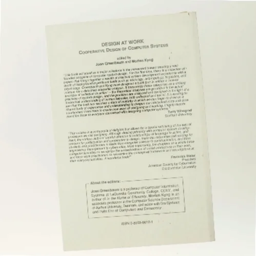 Design at Work af Joan Greenbaum (Bog)