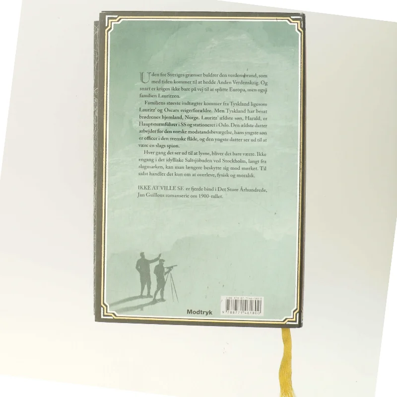 Ikke at ville se af Jan Guillou (Bog)