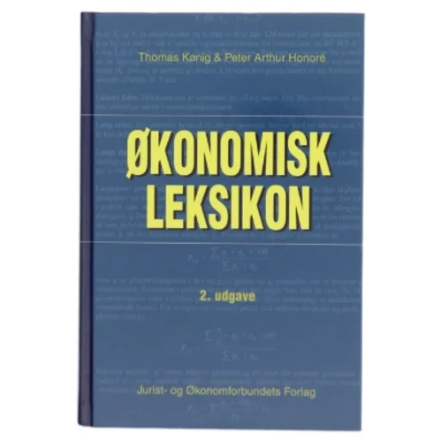 Økonomisk leksikon (Bog)