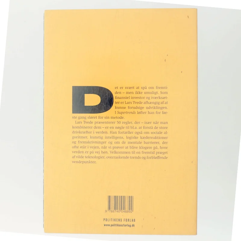 Supertrends : 50 ting, du bør vide om fremtiden af Lars Tvede (Bog)