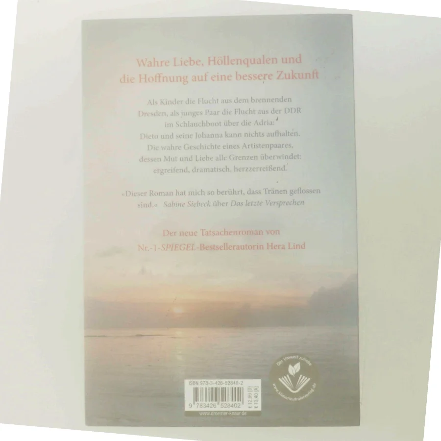 Mit dem Mut zur Liebe : Roman nach einer wahren Geschichte af Hera Lind (1957-) (Bog)