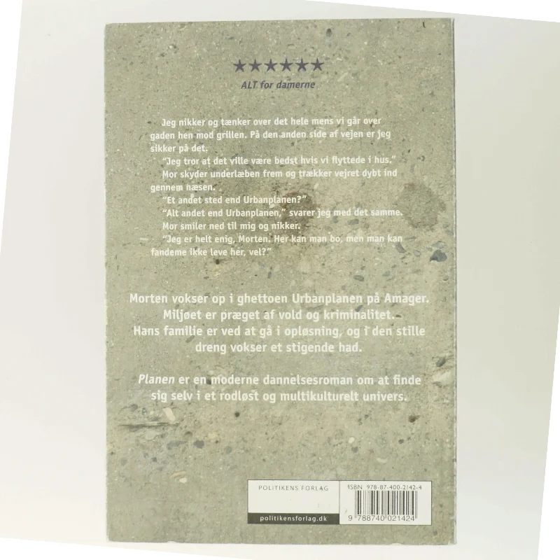 Planen : roman (Klassesæt) af Morten Pape (f. 1986) (Bog)