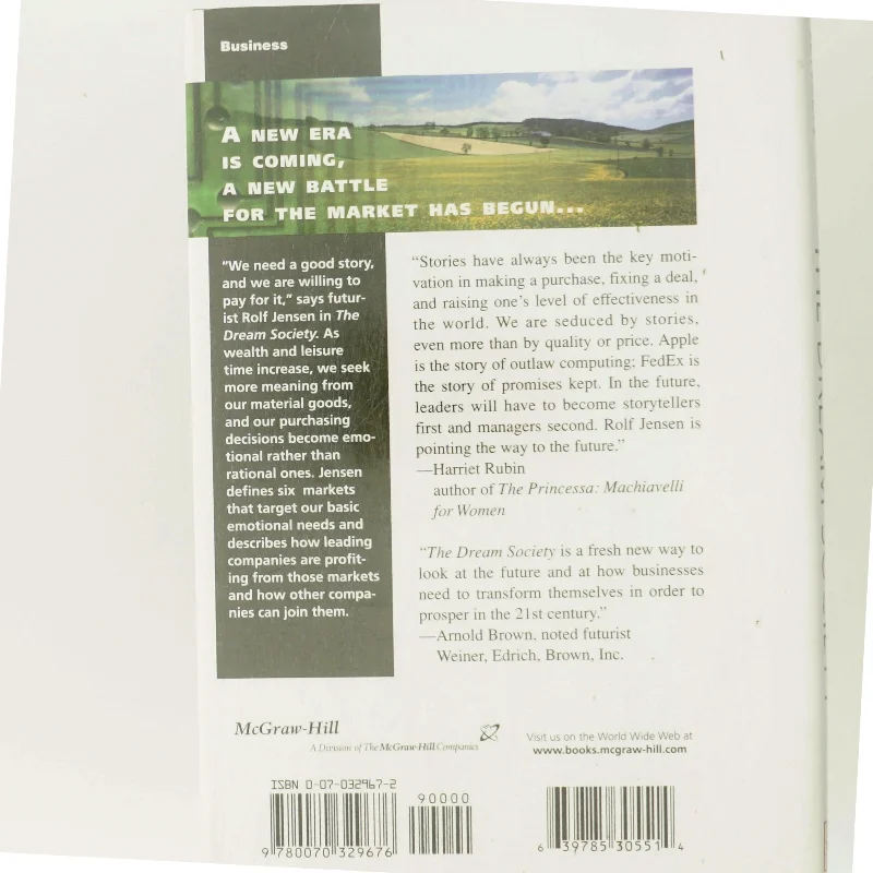 The Dream Society af Rolf Jensen (Bog)