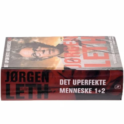 Det uperfekte menneske 1+2 af Jørgen Leth (Bog)