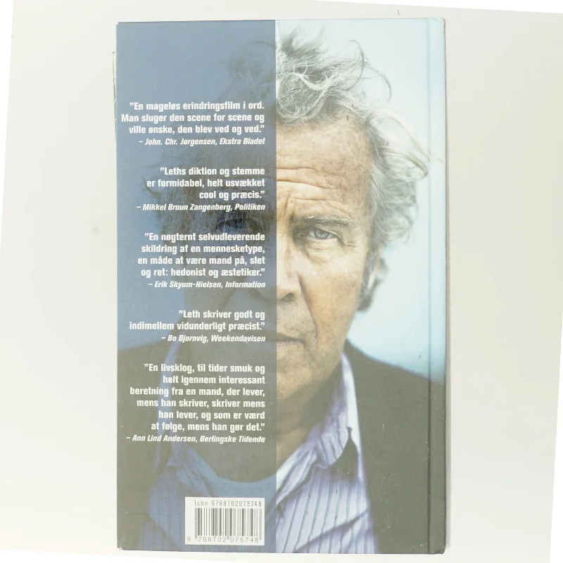 Det uperfekte menneske 1+2 af Jørgen Leth (Bog)