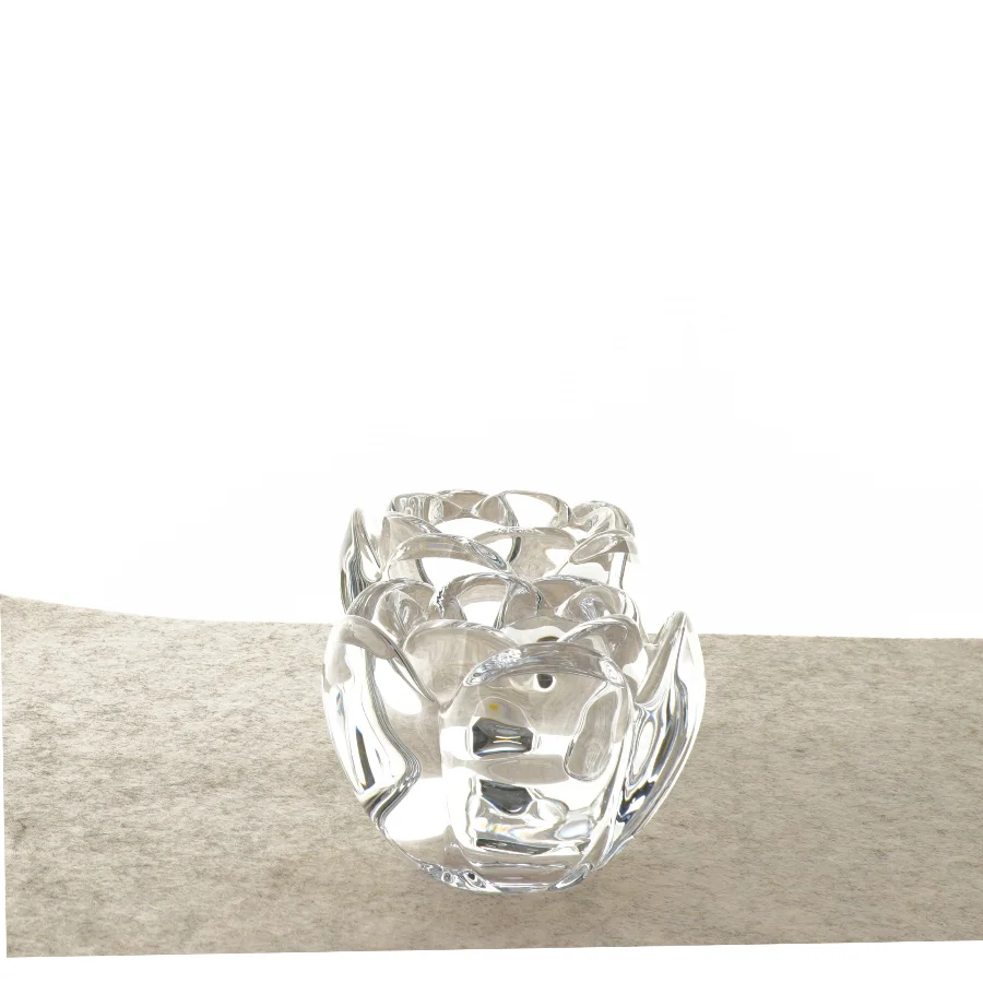 Lotus fyrfadsstager fra Holmegaard (str. 7 x 10 cm)