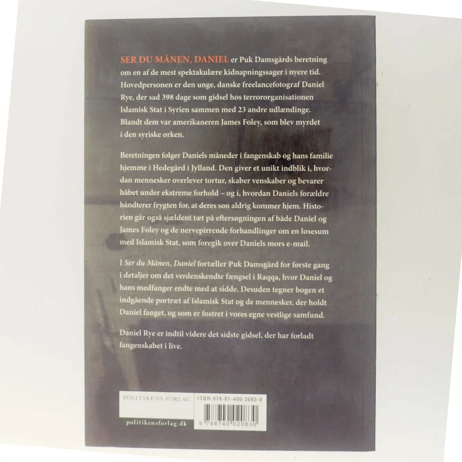 Ser du månen, Daniel af Puk Damsgård Andersen (Bog)