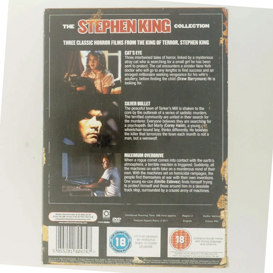 The Stephen King Collection med Corey Haim (DVD)