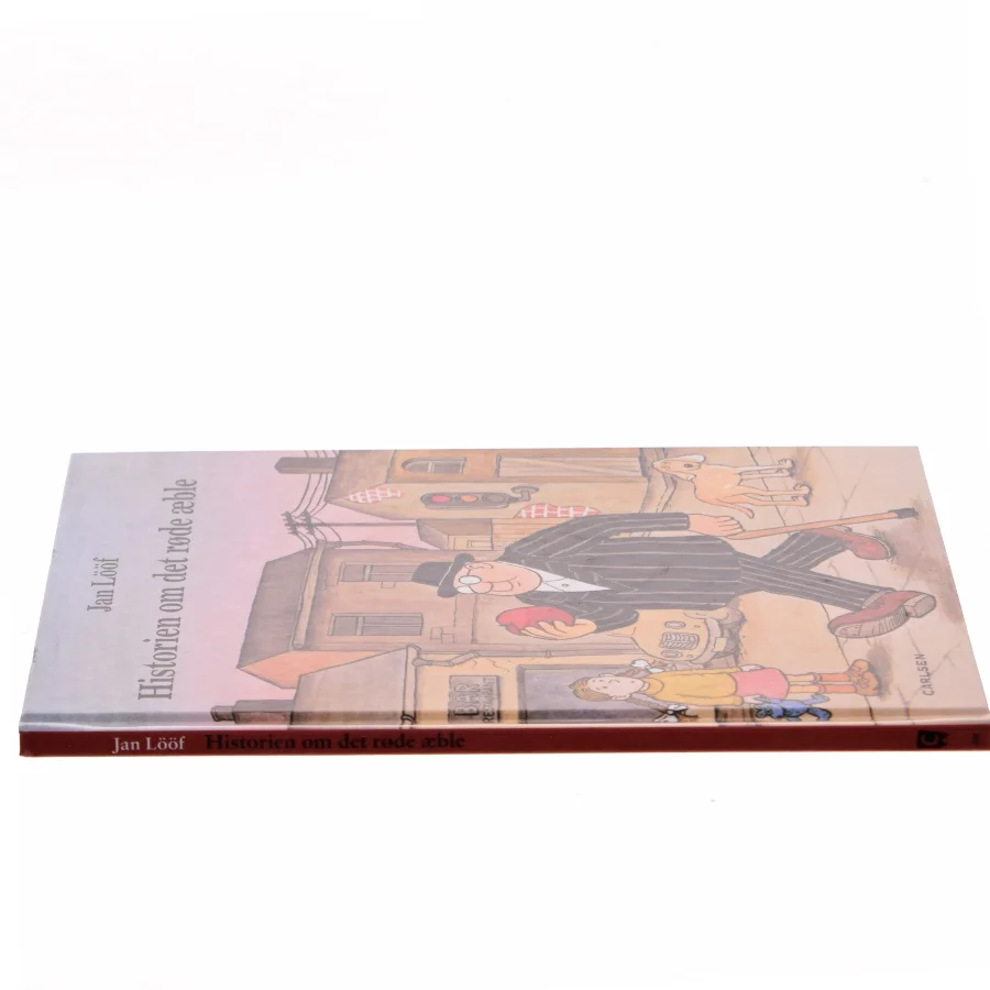 Historien om det røde æble af Jan Lööf (Bog)