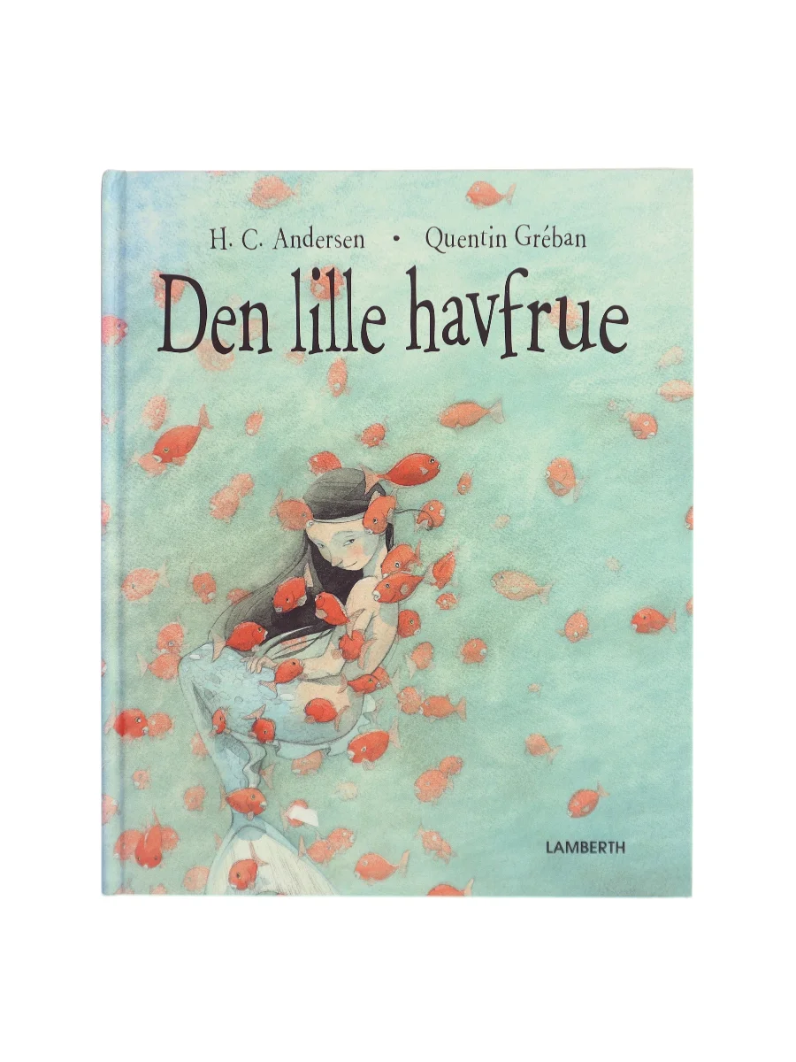 Forsiden af Den lille havfrue af H. C. Andersen