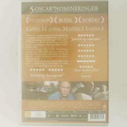 Amour med Jean-Louis Trintignant (DVD)