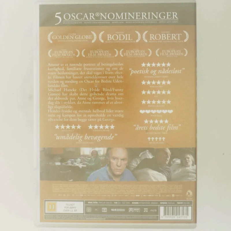 Amour med Jean-Louis Trintignant (DVD)