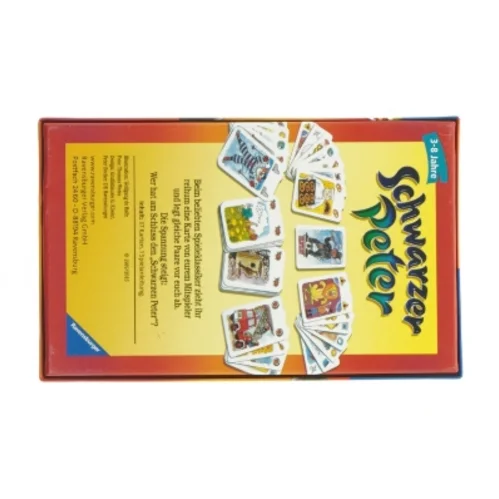 Schwarzer Peter kortspil (str. 18 x 11 cm)