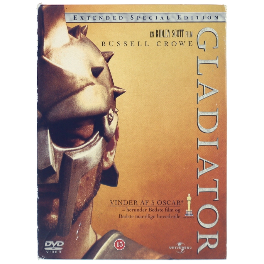 Gladiator med Russell Crowe (DVD)
