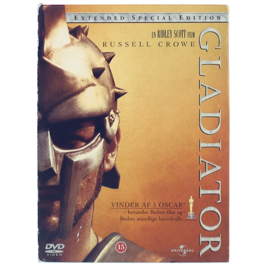 Gladiator med Russell Crowe (DVD)