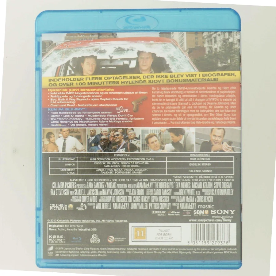 The Other Guys - The Extended Other Edition med Will Ferrell (DVD)