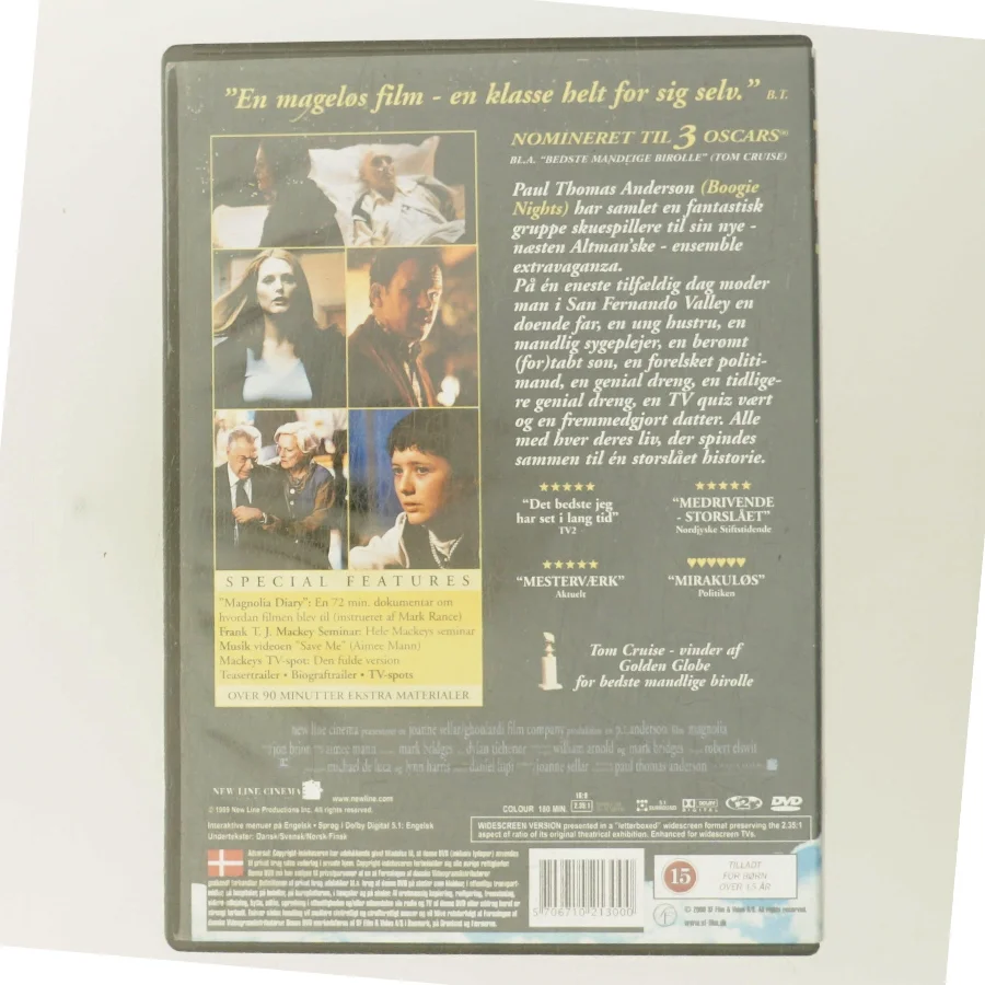 Magnolia med Tom Cruise (DVD)