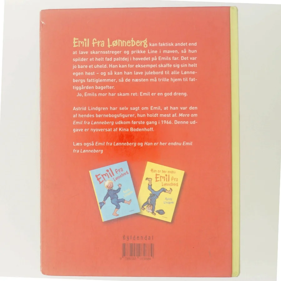 Mere om Emil fra Lønneberg (Ved Kina Bodenhoff) af Astrid Lindgren (Bog)