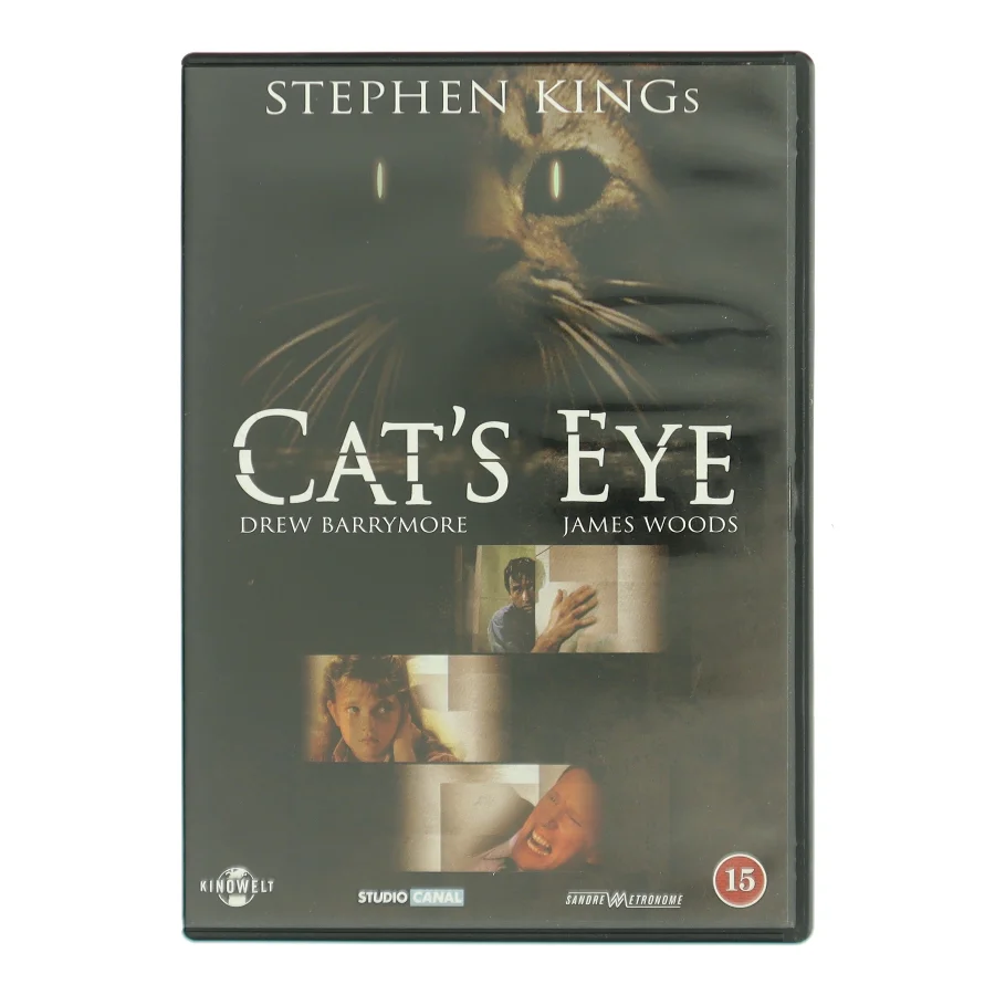 Cat's Eye med Drew Barrymore (DVD)