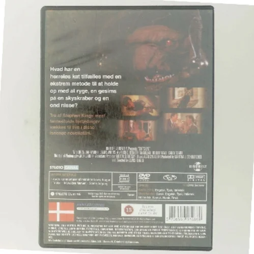 Cat's Eye med Drew Barrymore (DVD)