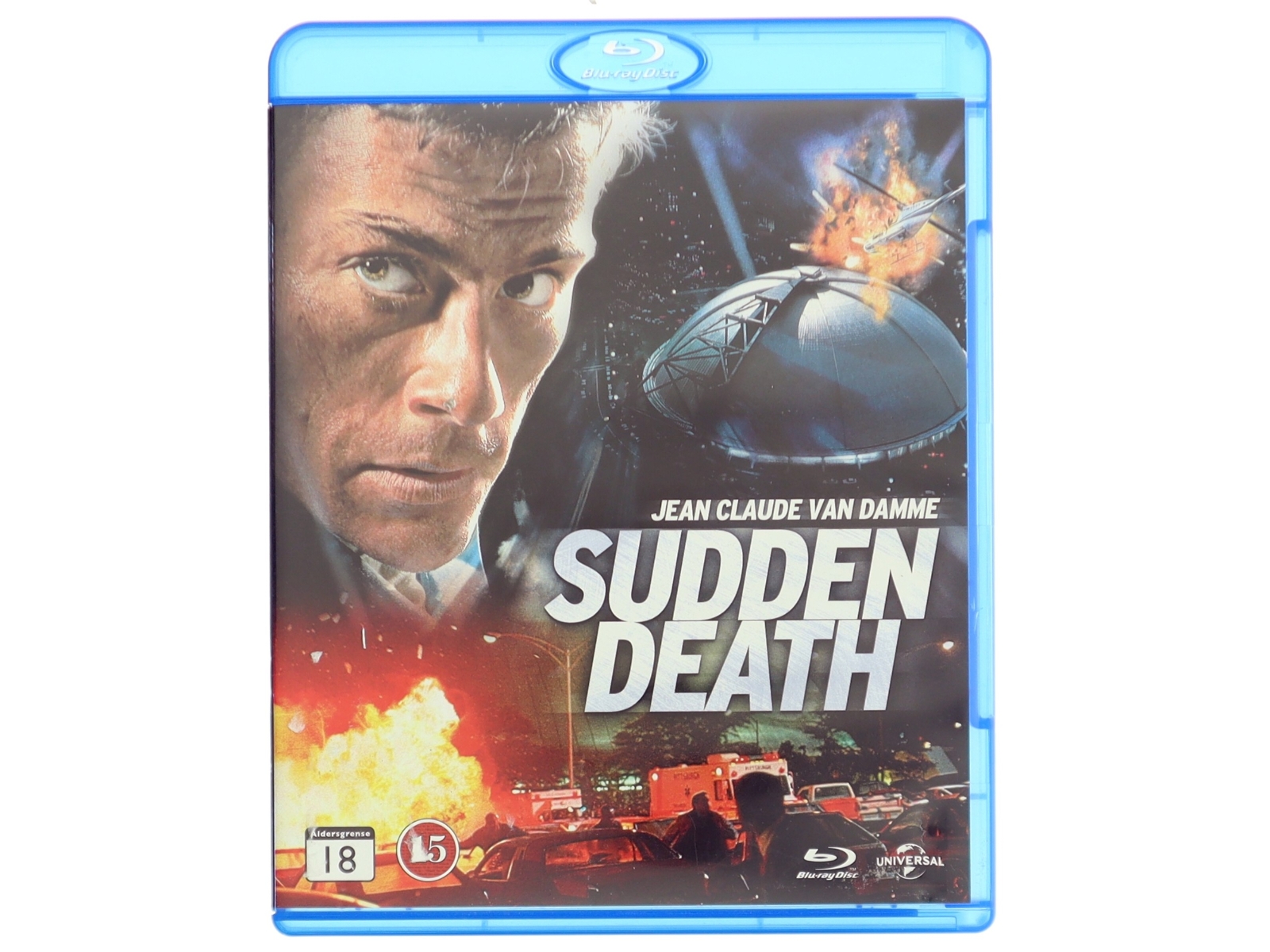 Sudden Death med Jean Claude Van Damme (DVD)