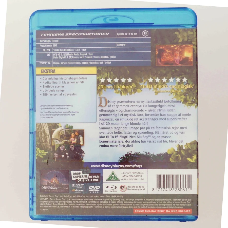 To på flugt (2010) [BLU-RAY]                                        <span class="label label-blank pull-right" style="margin-right: 3px;">Blu-Ray & DVD edition</span> (DVD)
