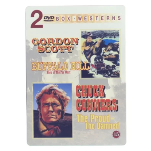 2 DVD Box Westerns med Gordon Scott (DVD)