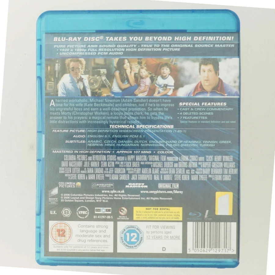 Click med Adam Sandler (DVD)