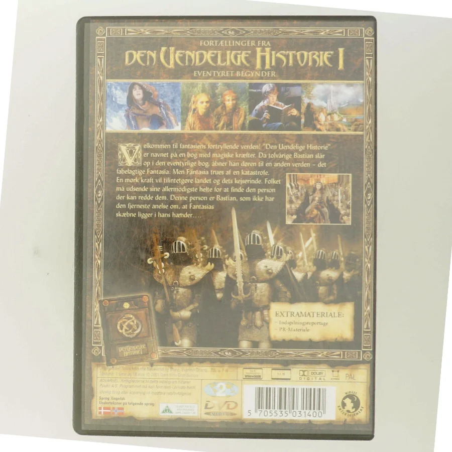 DVD Den Uendelige Historie I – Fortællinger fra