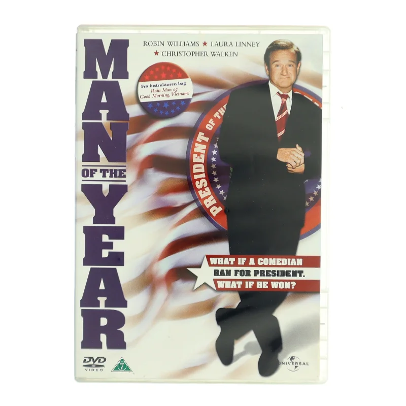 Man of the Year med Robin Williams (DVD)