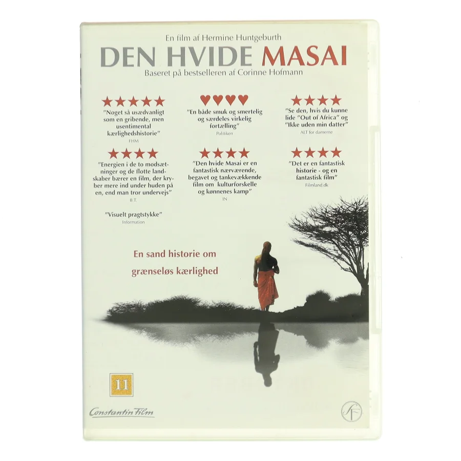 DVD-film "Den hvide Masai" fra Constantin Film